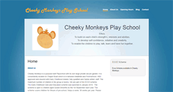 Desktop Screenshot of cheekymonkeys.ie